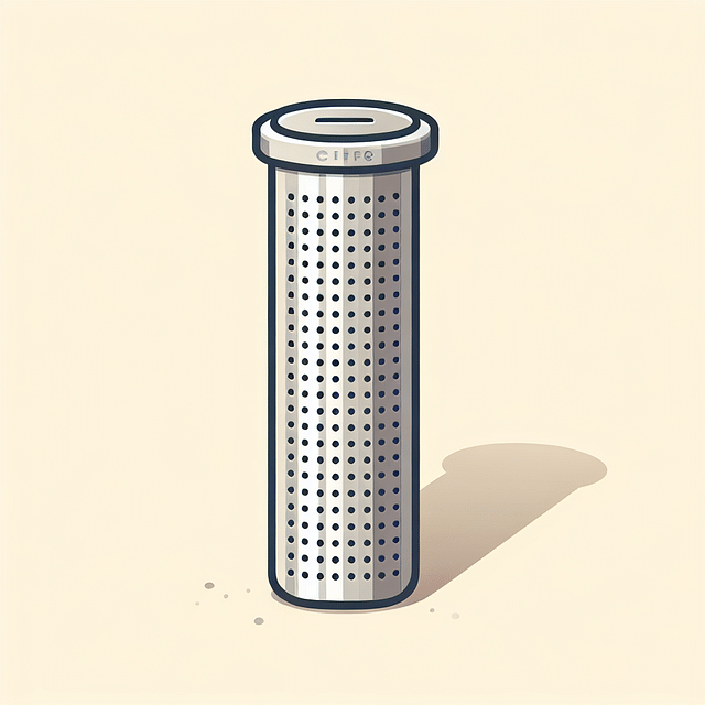 a reusable stainless steel cold brew coffee filter