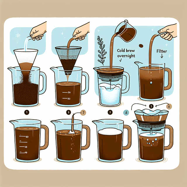 polishing filtration of cold brew coffee