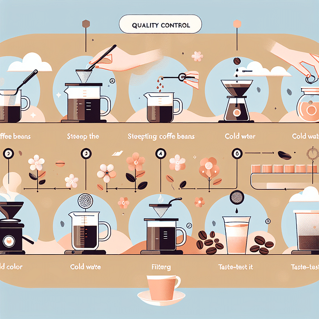 quality control testing of filtered cold brew coffee