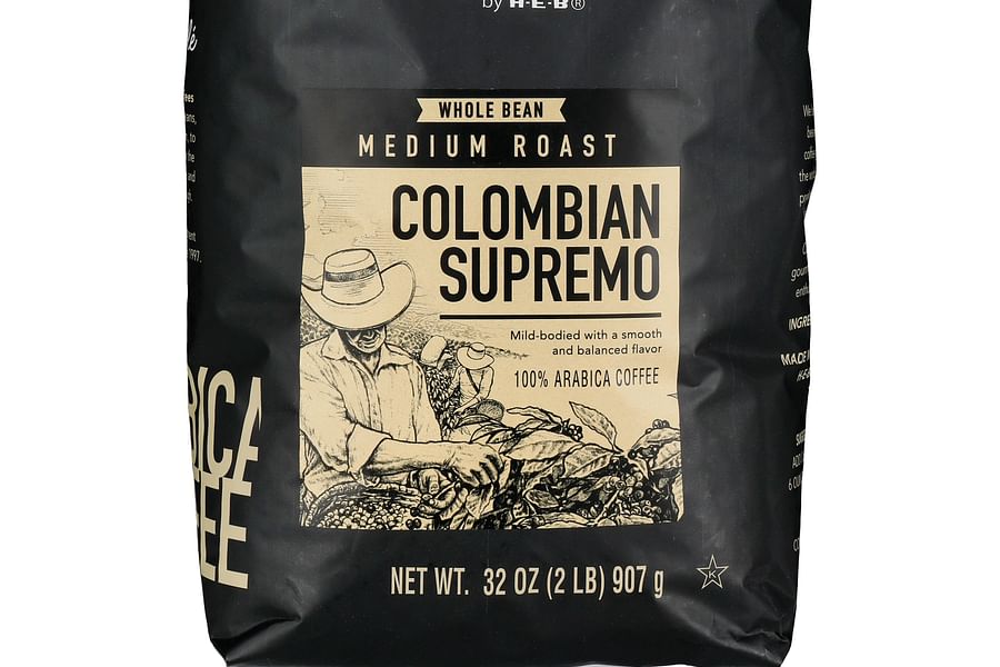 Colombian Supremo coffee beans