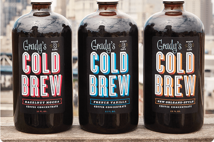 cold brew coffee bottling