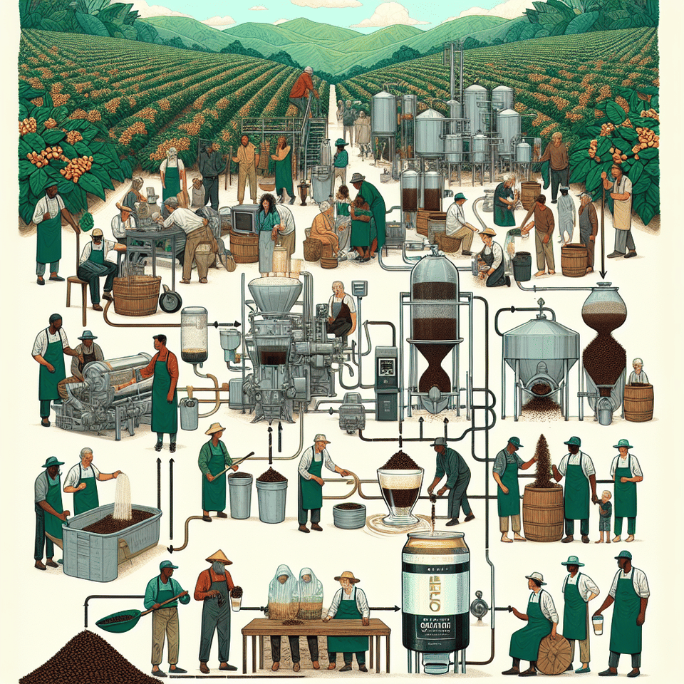 From Bean to Bottle: The Complete Process of Commercial Cold Brew Production