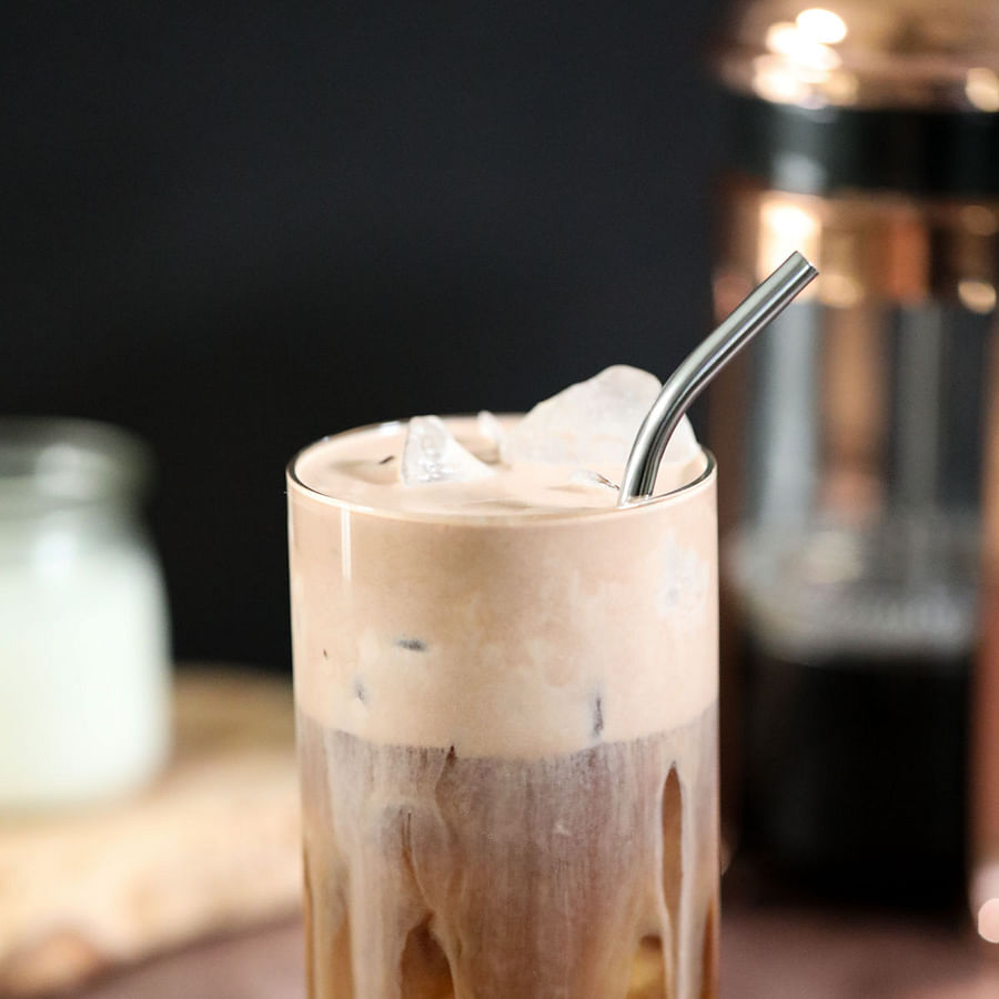 Delicious glass of Chocolate Cream Cold Brew