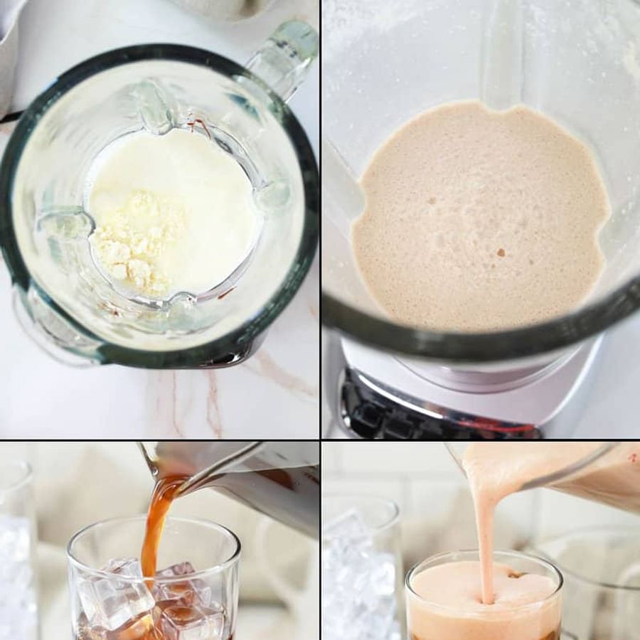 Step-by-step preparation of a delicious Chocolate Cream Cold Brew