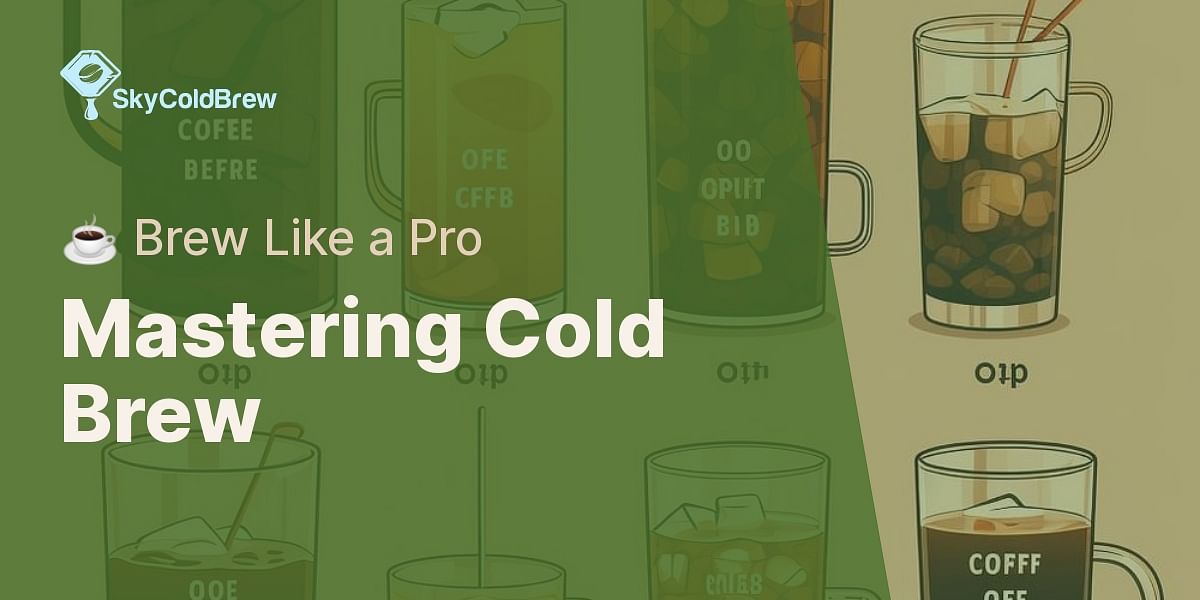 Understanding Cold Brew A Deep Dive into the Cold Brew Ratio and Its