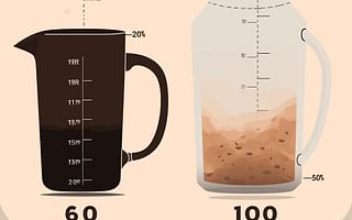 What is the best ratio of coffee grounds to water for iced coffee?